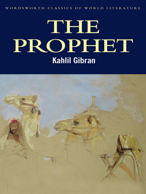 Title details for The Prophet by Kahlil Gibran - Available